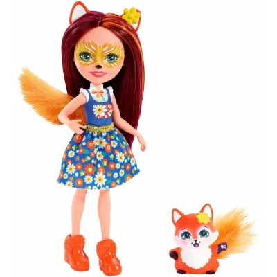 Mattel Enchantimals Felicity Fox & Flick
