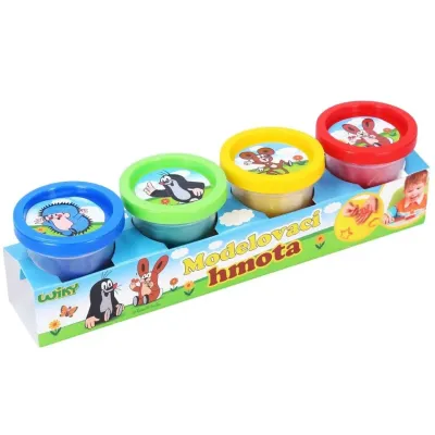 Modelína Krtko 4ksx50g