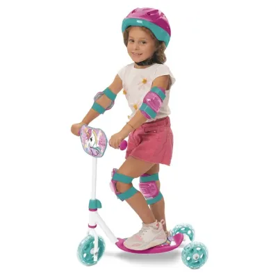 Mondo 28697 Detská trojkolesová kolobežka Unicorn s taškou