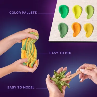 OKTO modelovacia sada sukulentov 21x21cm Energia