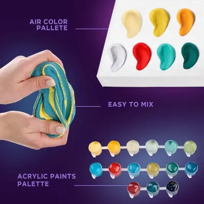 OKTO Výtvarný set "Hot air balloon flight" 30x40cm