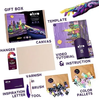 OKTO Výtvarný set "New York" 30x40cm