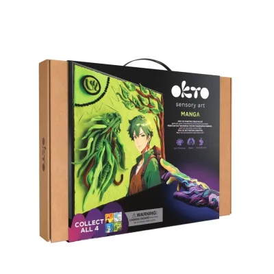 OKTO výtvarný set Manga motív živlov "Zem" 30x40 cm