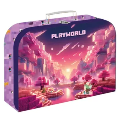 Oxybag Kufrík Playworld dievčenský 34cm