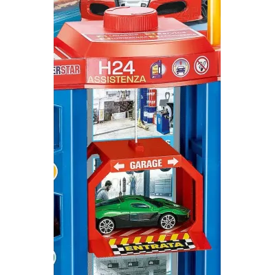 Parkovací dom s výťahom a vrtuľníkom 37cm