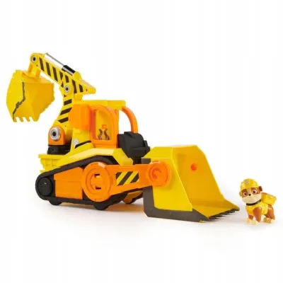 Paw Patrol Buldozér s pohyblivými prvkami Rubble a jeho tím 38cm