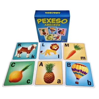 Pexeso abeceda 64 kariet