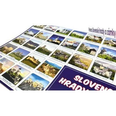 Pexeso, Slovenské hrady a zámky 32