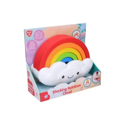 Playgo Mrak a dúha stohovacia 22cm