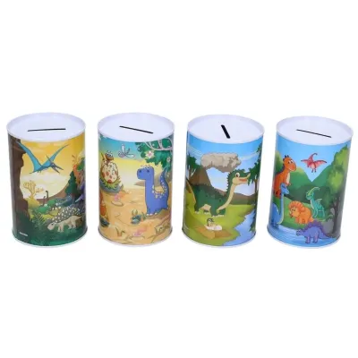 Pokladnička Dino 10,5x7cm