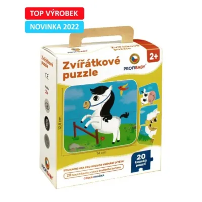 Profibaby Puzzle zvieratká 20ks