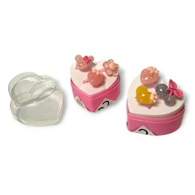 Prstienky s glitrovou ozdobou 3ks