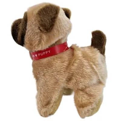 Psík puppy na baterky chodí a šteká 16cm