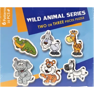Puzzle detské Zvieratká 16-dielikov