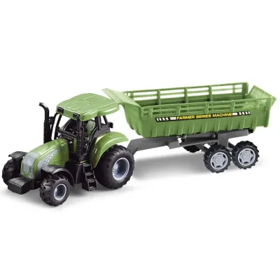 RC traktor s vlečkou Farm 37cm