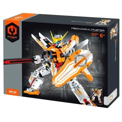 Robot bojovník mechanická stavebnica 833 dielikov