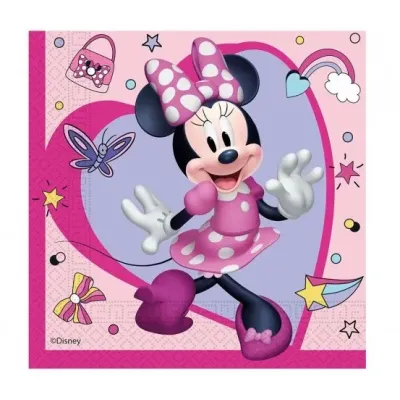 Servítky Minnie 33x33cm 20ks