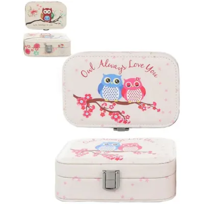 Šperkovnica sovička 15x10x5cm