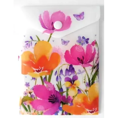 Obal PP zapínací A6 vzorovaný AG