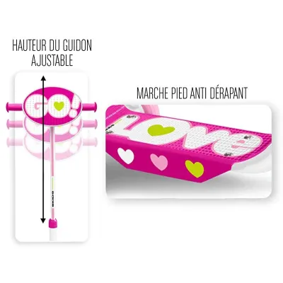 Stamp Kolobežka Love 3-kolesová