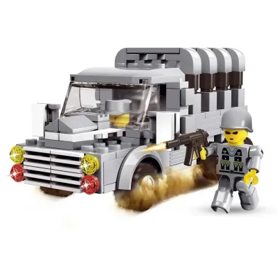 Stavebnica Alleblox Military Force 169 ks