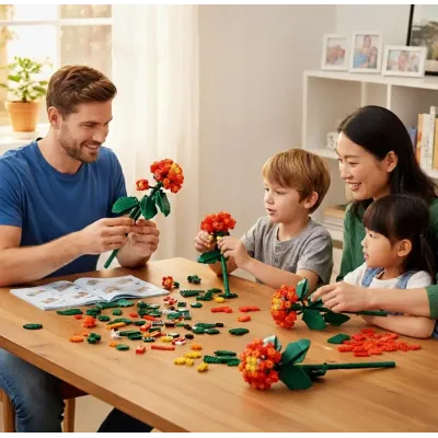 Stavebnica kvety "Lantana Camara" 1814ks