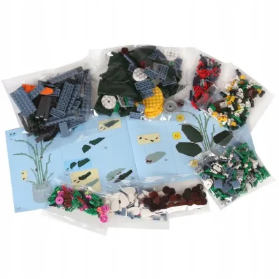 Stavebnica kvety "Lotus petal orchid" 711ks