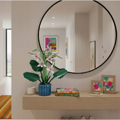 Stavebnica kvety "Lotus petal orchid" 711ks