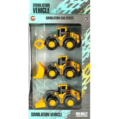 Stroje stavebné sada 3ks