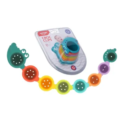 Tégliky krokodíl 8ks