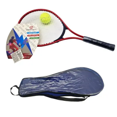 Tenisová raketa s loptičkou a púzdrom sada