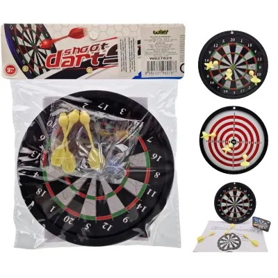 Terč magnetický 15cm obojstranný s 3 šípkami