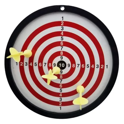 Terč magnetický 15cm obojstranný s 3 šípkami