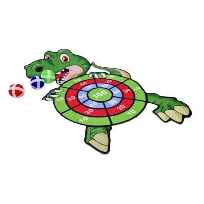 Terč s loptičkami Dino na suchý zips