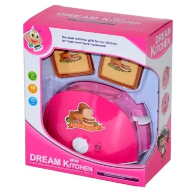 Toastovač ružový s efektmi 13cm