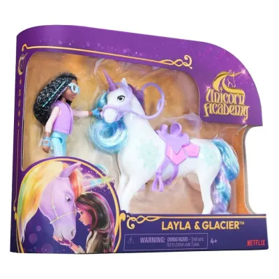 Unicorn Academy Layla a Glacier figúrky