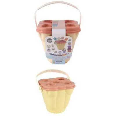 Vedierko s hračkami do vane set