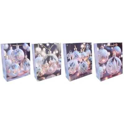 Vianočná darčeková taška 26x32x10cm