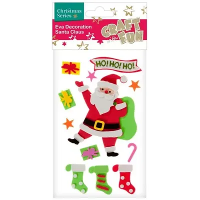 Vianočná dekorácia Santa Claus 11ks