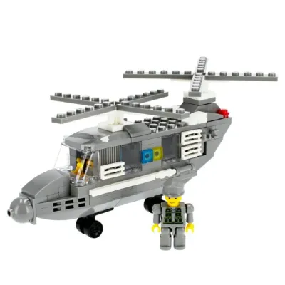 Vojenský vrtuľník stavebnica 179ks