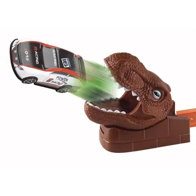 Vystreľovacia dráha 45cm dino so 4 autami