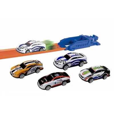 Vystreľovacia dráha 45cm dino so 4 autami