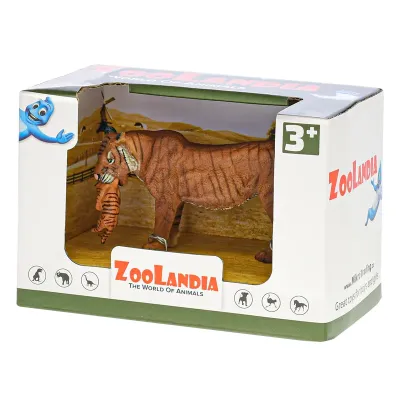 Zoolandia tiger/tigrica s mláďaťom 15cm v krabičke