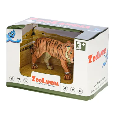 Zoolandia tiger/tigrica s mláďaťom 15cm v krabičke