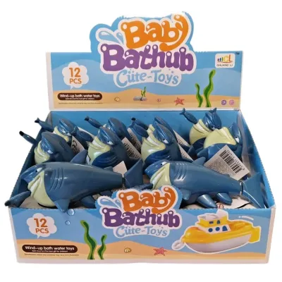 Žralok naťahovací do vody 16cm