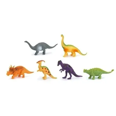Zvieratká 14cm dinosaury 6ks