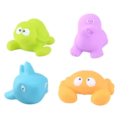 Zvieratká do vody set 4ks