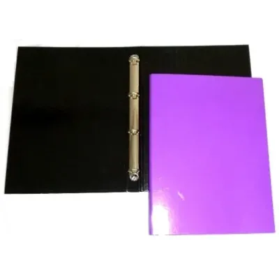 Karisblok A5  4 kr. lamino fialový