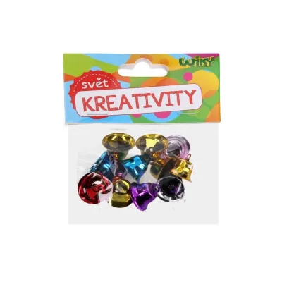 Zvonček farebný 12ks