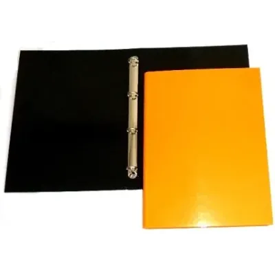 Karisblok A5  4 kr. lamino oranžový